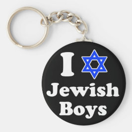 I Kärlek Jewish Boys Nyckelring