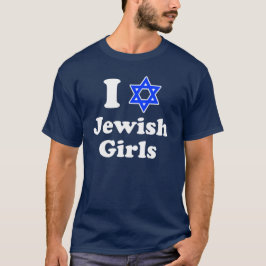 I Kärlek Jewish Girls Shirt Tee