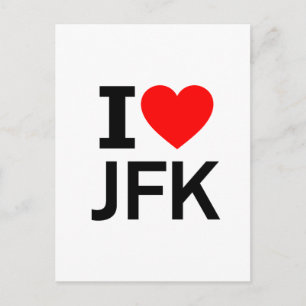 I kärlek JFK Vykort