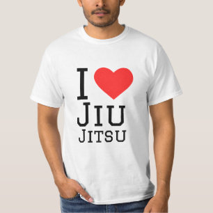I kärlek Jiu jitsu T Shirt