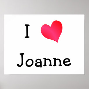 I Kärlek Joanne Poster