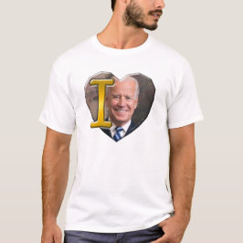 I Kärlek Joe Biden - T Shirt