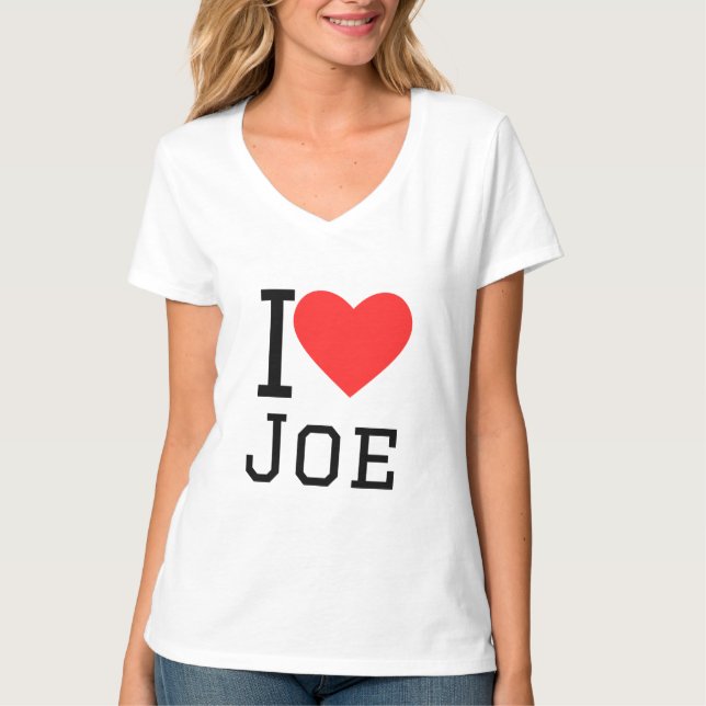 I kärlek joe t shirt (Framsida)