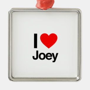 i kärlek joey julgransprydnad metall
