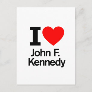 I Kärlek John F. Kennedy Vykort
