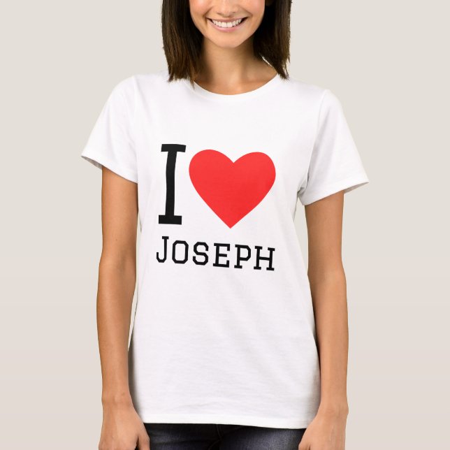I kärlek joJoseph T Shirt (Framsida)