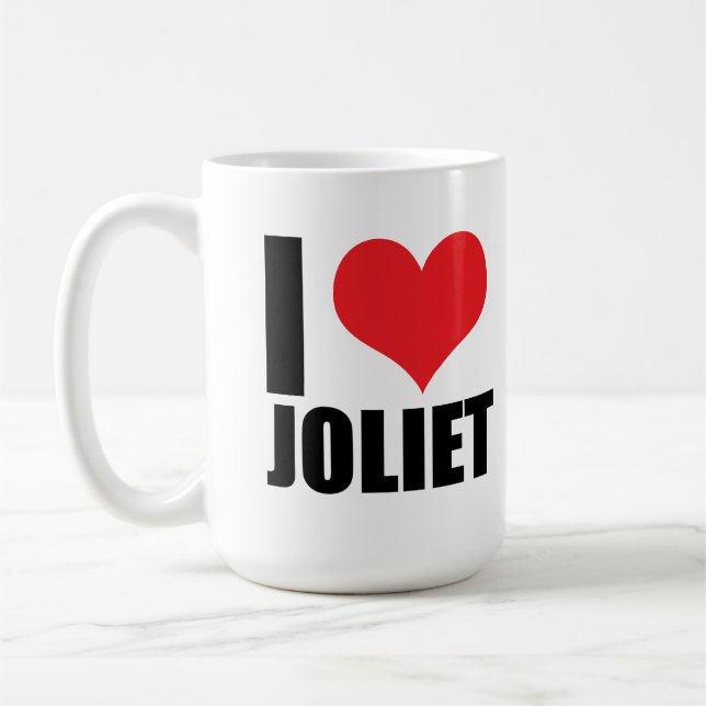 I kärlek Joliet Kaffemugg (Vänster)