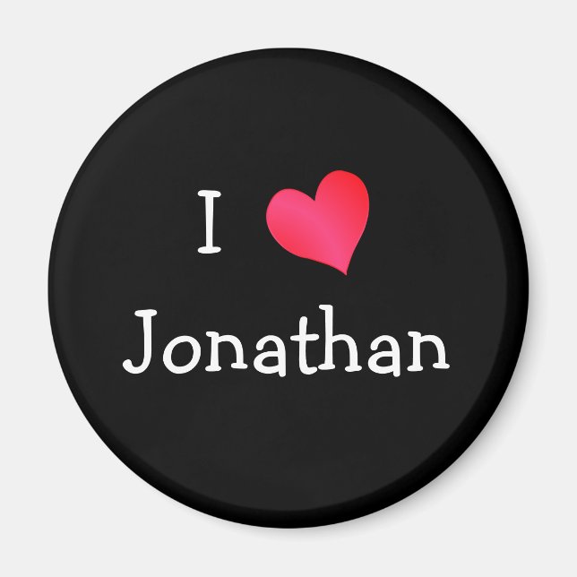 I Kärlek Jonathan Magnet (Framsidan)