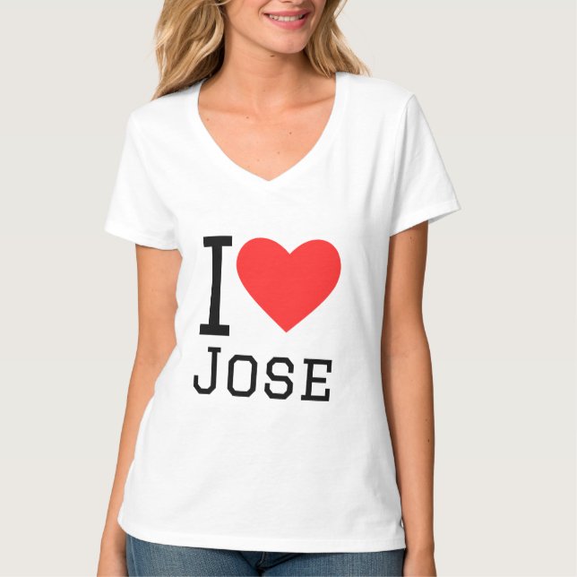 I kärlek jose t shirt (Framsida)