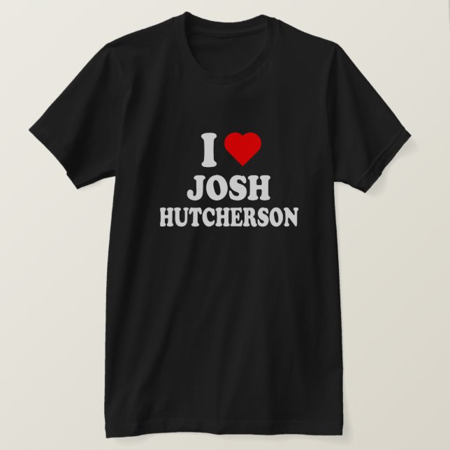 I Kärlek Josh Hutcherson T Shirt (Design framsida)