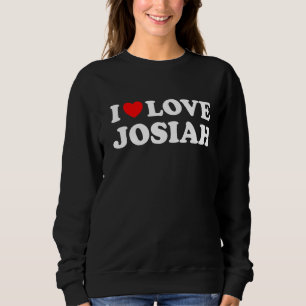 I Kärlek Josiah I Heart Josiah T Shirt