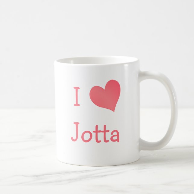I Kärlek Jotta Kaffemugg (Höger)