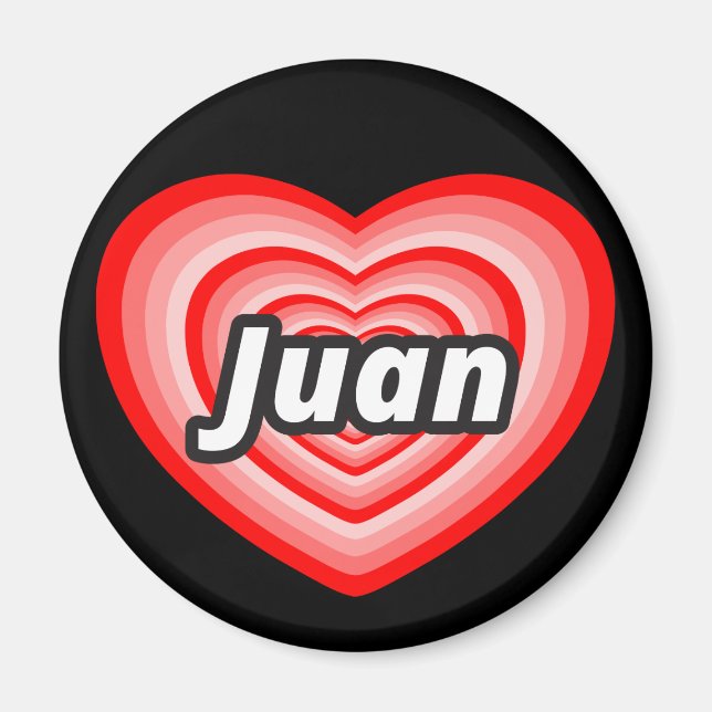 I kärlek Juan Magnet (Framsidan)