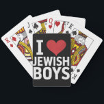 I Kärlek judiska pojkar I Heart Jewish Boys Hanukk Casinokort<br><div class="desc">I Kärlek judiska pojkar I Heart Jewish Boys Hanukkah</div>
