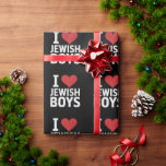 I Kärlek judiska pojkar I Heart Jewish Boys Hanukk Presentpapper<br><div class="desc">I Kärlek judiska pojkar I Heart Jewish Boys Hanukkah</div>