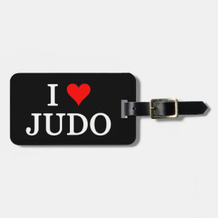 I Kärlek Judo Bagagebricka