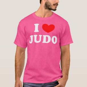 I Kärlek Judo I Heart Judo T Shirt
