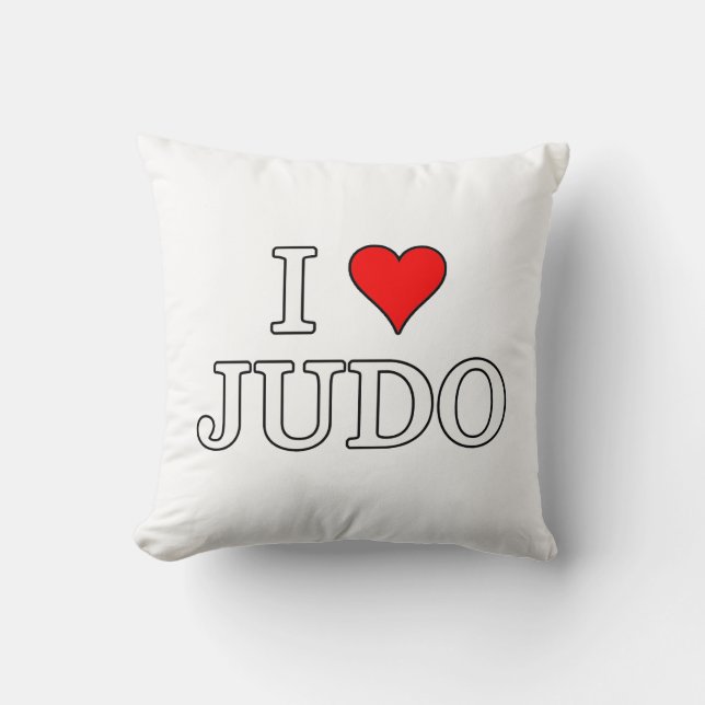 I Kärlek Judo Kudde (Framsida)