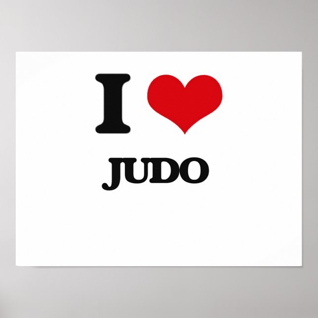 I Kärlek Judo Poster (Framsidan)