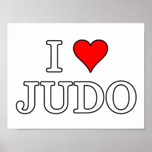 I Kärlek Judo Poster
