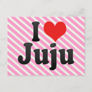 I Kärlek Juju Vykort