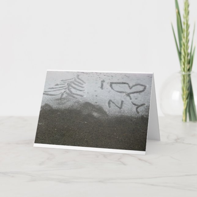 I Kärlek jul i New York Helgkort (Framsida)