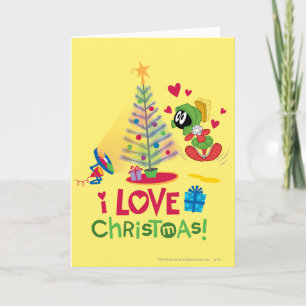 I Kärlek jul - MARVIN MARTIAN™ Helgkort