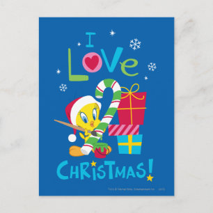 I Kärlek jul - TWEETY™ Helg Vykort