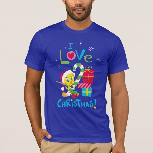 I Kärlek jul - TWEETY™ Tee Shirt (Framsida)