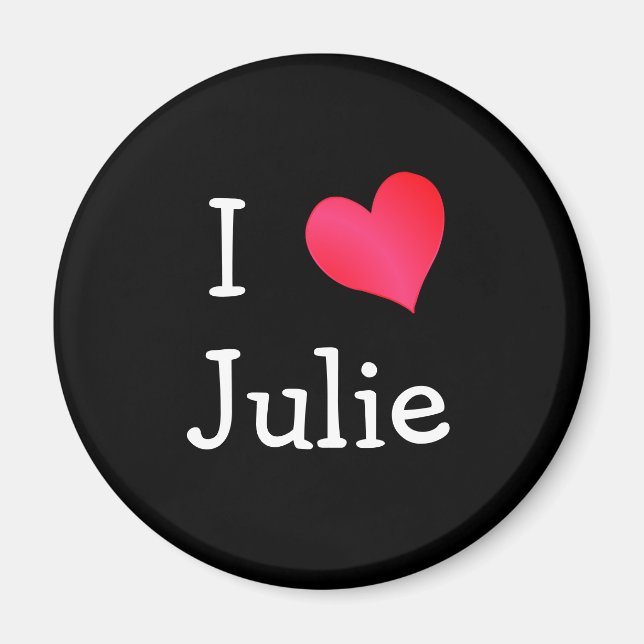 I Kärlek Julie Magnet (Framsidan)