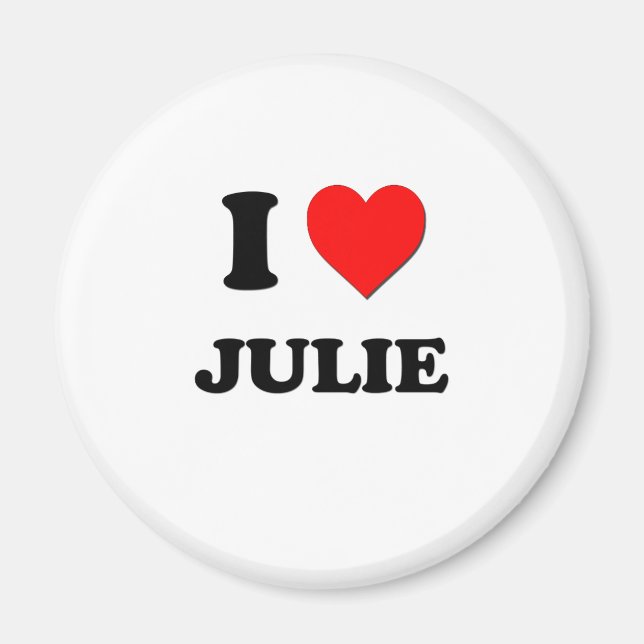 I Kärlek Julie Magnet (Framsidan)