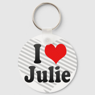 I kärlek Julie Nyckelring