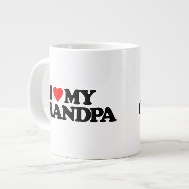 I KÄRLEK JUMBO MUGG (Framsida vänster)