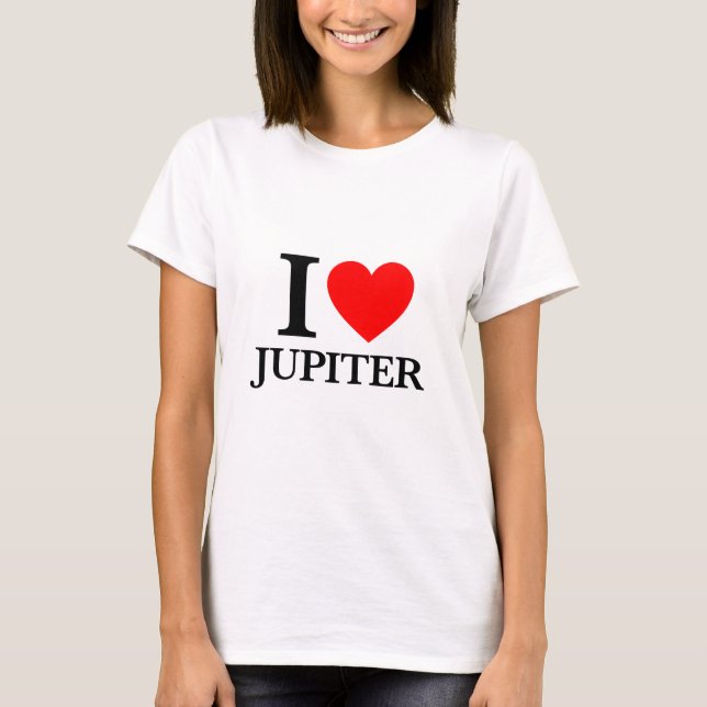 I Kärlek Jupiter T-shirt (Framsida)