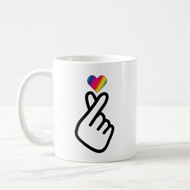 I KÄRLEK K-DRAMA-kaffe Mugg (Vänster)