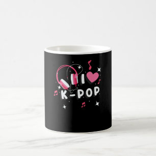 I Kärlek K-POP Kaffemugg