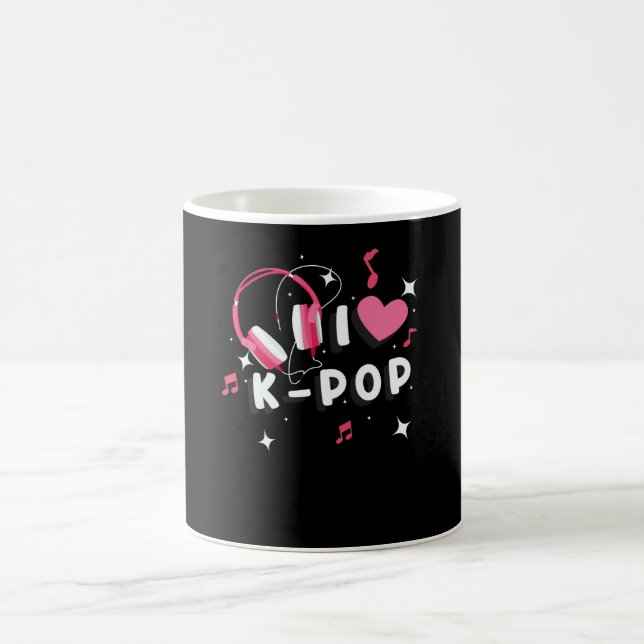 I Kärlek K-Pop Kaffemugg (Center)