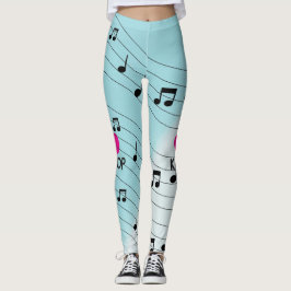 I kärlek K pop Leggings