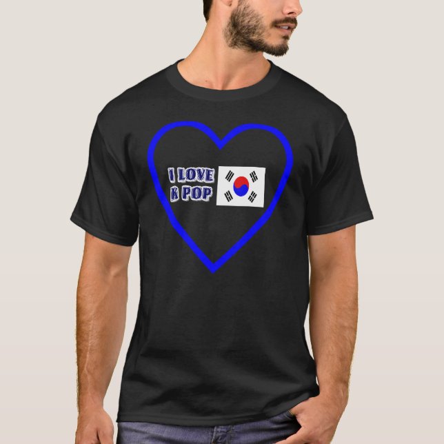 I KÄRLEK K POP TEE SHIRT (Framsida)