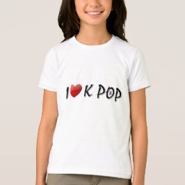 I kärlek K POP-text Tee