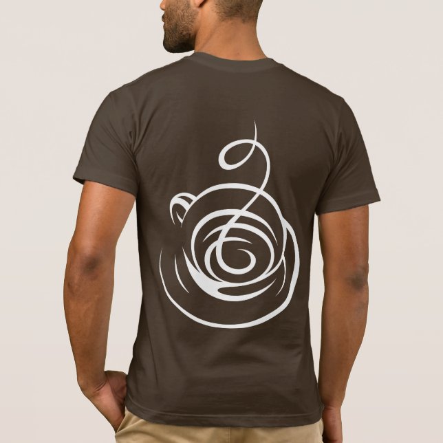 I Kärlek-kaffe 04 T Shirt (Baksida)