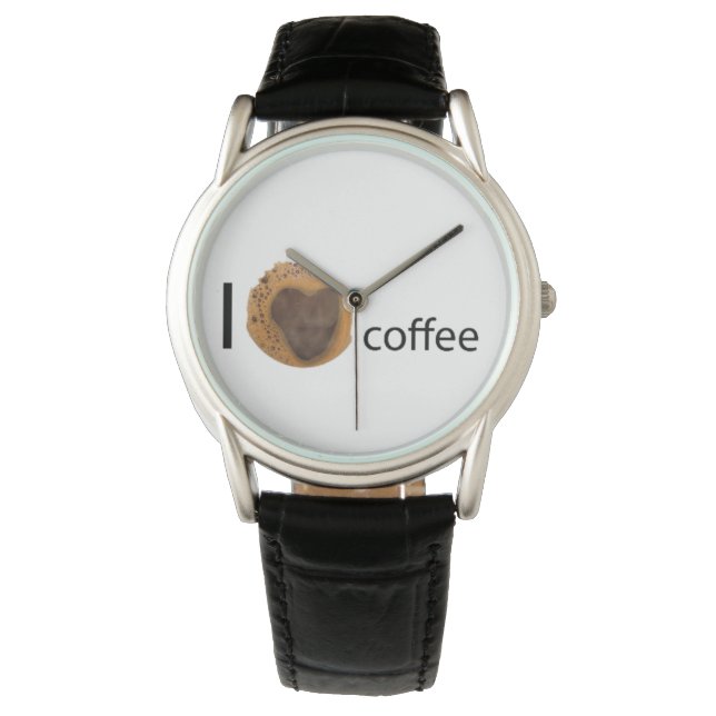 I kärlek kaffe armbandsur (Framsida)