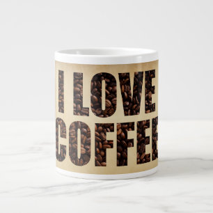 I Kärlek-kaffe Jumbo Mugg