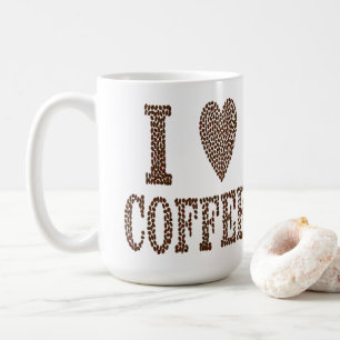 I kärlek kaffe kaffemugg