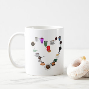 I Kärlek-kaffe Kaffemugg