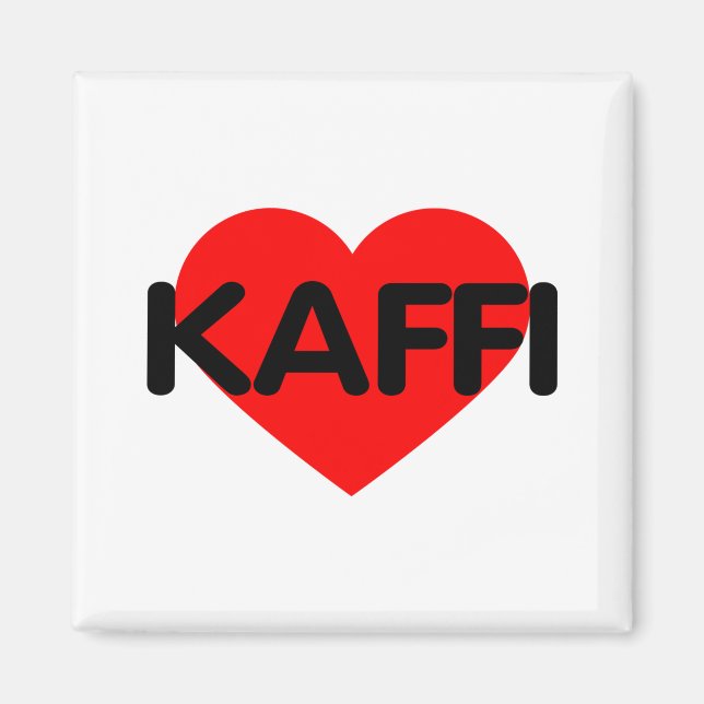 I Kärlek-kaffe - Kaffi Magnet (Framsidan)