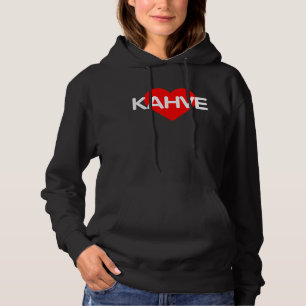 I Kärlek-kaffe - Kahve-Turkiet T Shirt