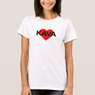 I Kärlek-kaffe - Kava Litauen T Shirt