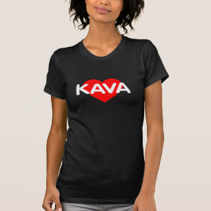 I Kärlek-kaffe - Kava Litauen T Shirt