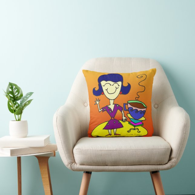 I kärlek kaffe kudde (Stol)